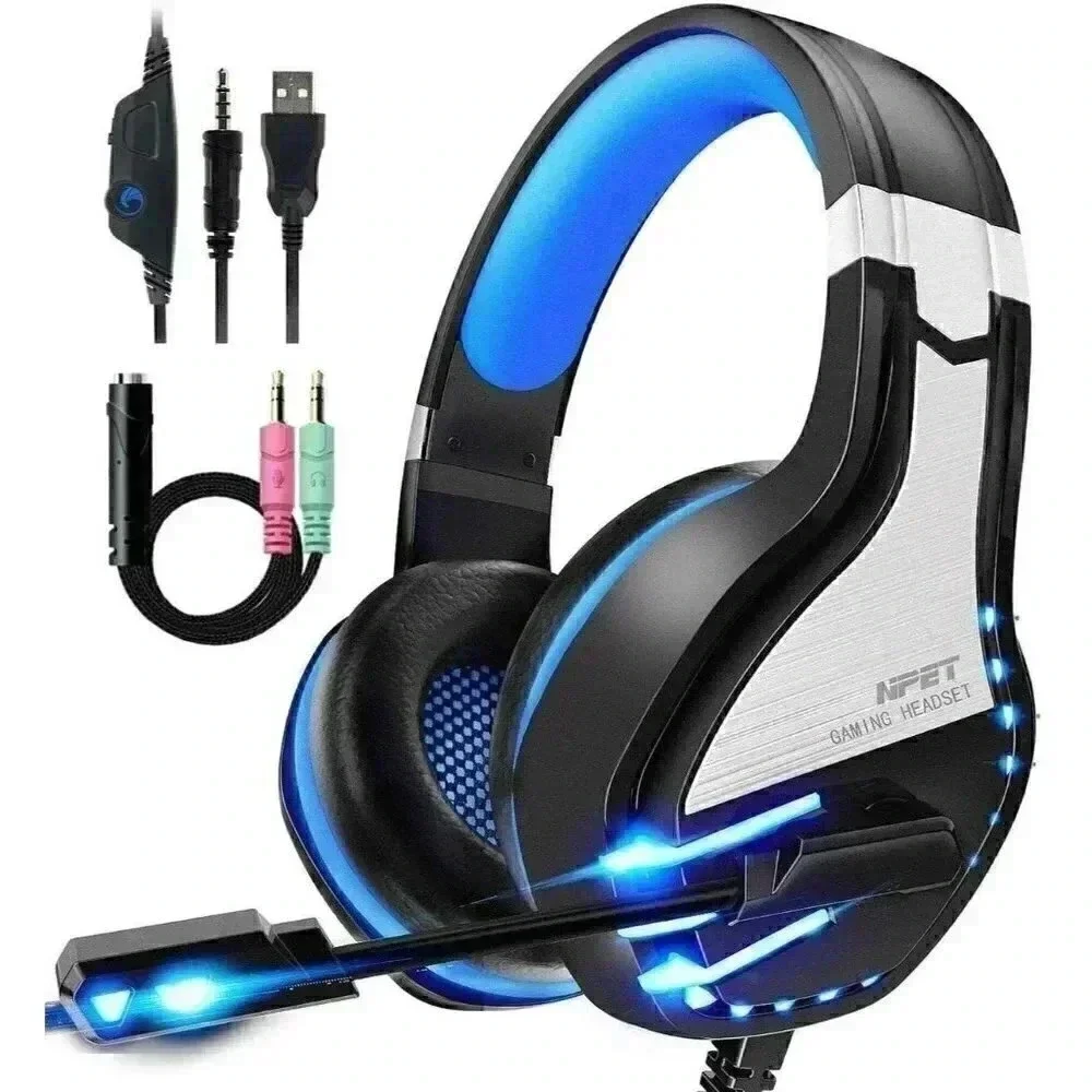 NPET HS10 Stereo Gaming Headset - Noise Cancelling - Picture 1 of 9